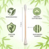 500 Bamboo Cotton Swabs - Image 2