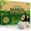 500 Bamboo Cotton Swabs