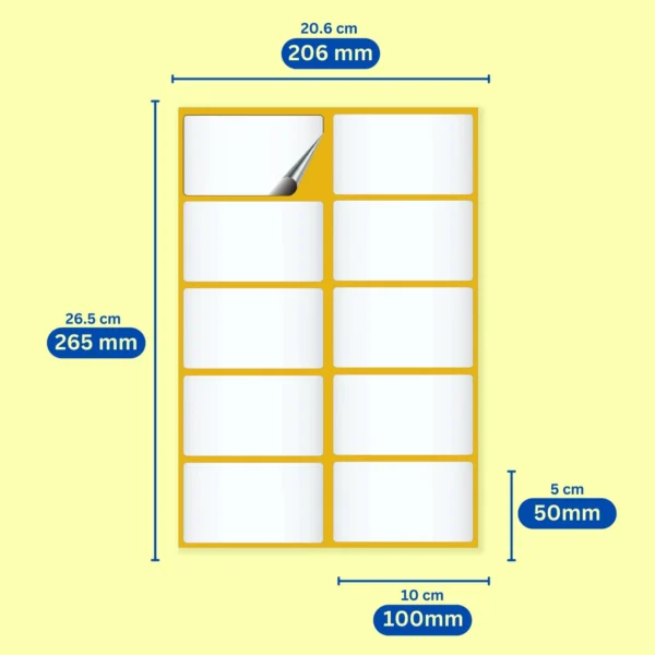 100 Sticky Labels - Image 2