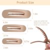 12PCS Flat Hair Clips - Image 2