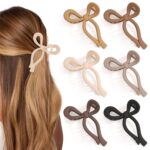 6 PCS Bow Claw Clips