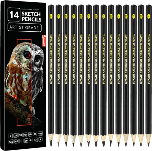 Luwans 8 Sketch Pencils